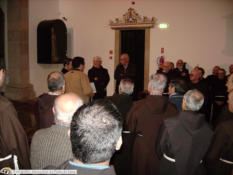 Franciscanos Portugueses Visitam  Museu dos Terceiros