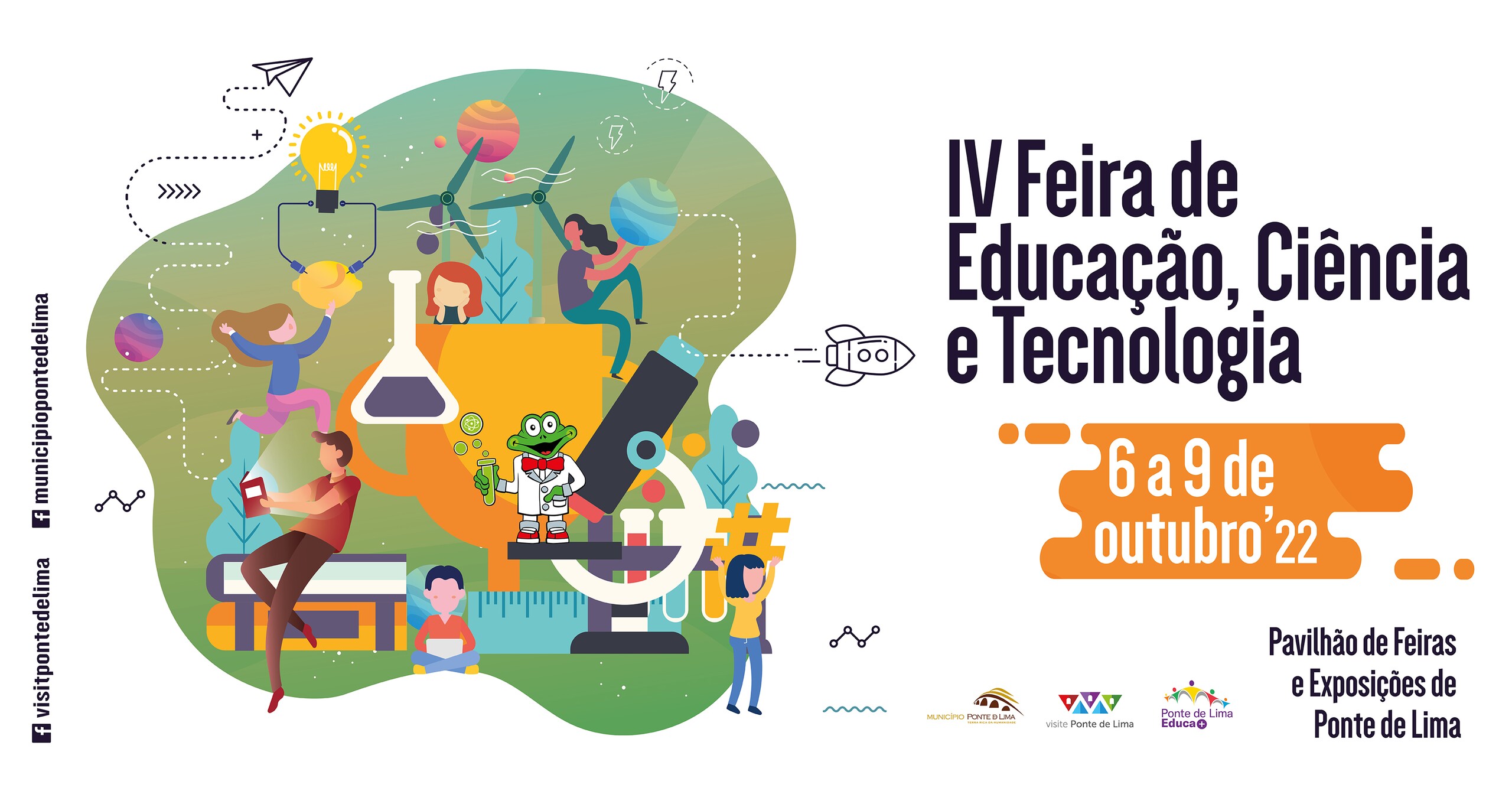 Banner feira educacao ciencia tecnologia 2022
