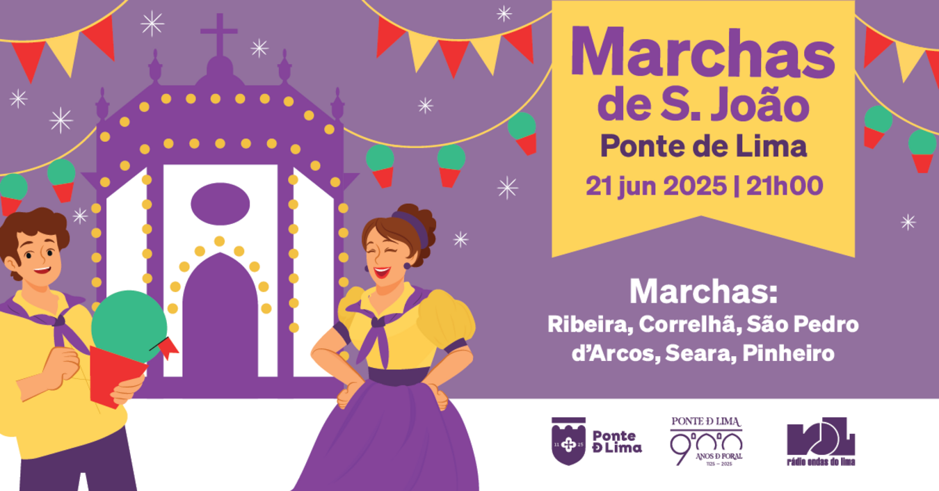 Cartaz Marchas de S. João 2025