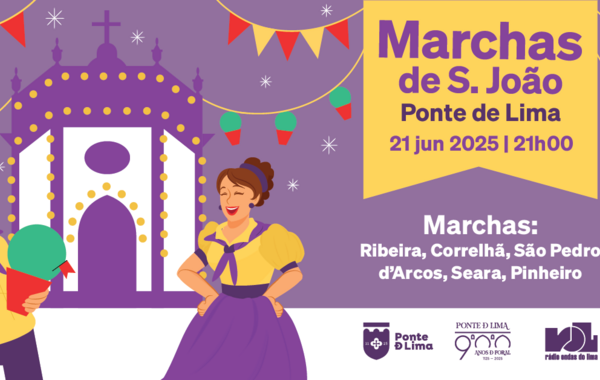 Cartaz Marchas de S. João 2025