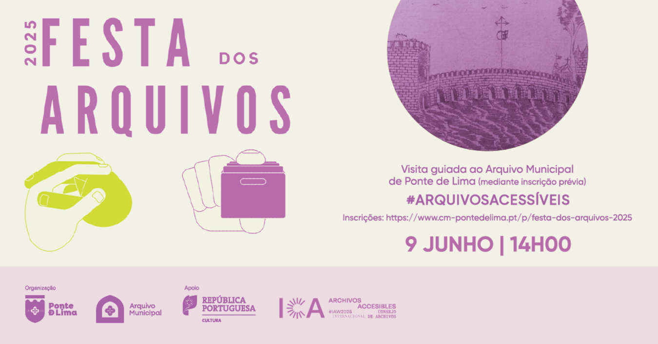 Cartaz Dia Internacional dos Arquivos