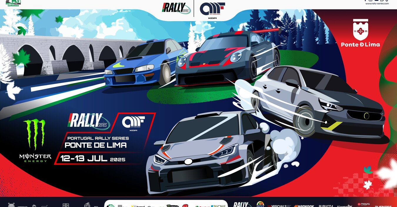 Cartaz Portugal Rally Series Ponte de Lima