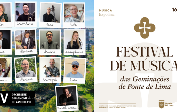Cartaz Festival de Música das Geminações de Ponte de Lima
