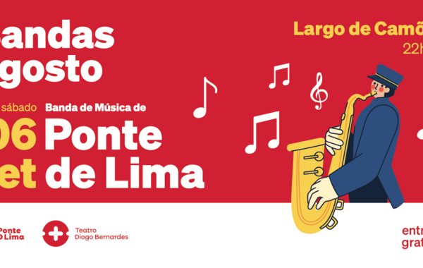 Cartaz da Banda de Música de Ponte de Lima