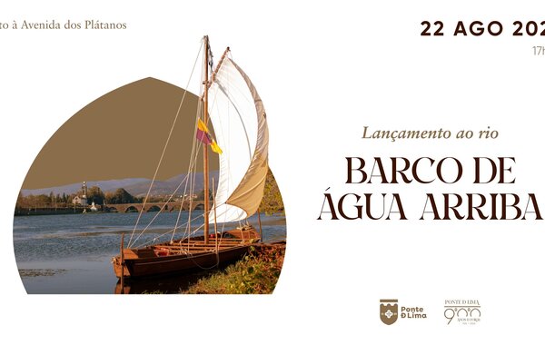 Cartaz Lançamento do Novo Barco de Água-Arriba
