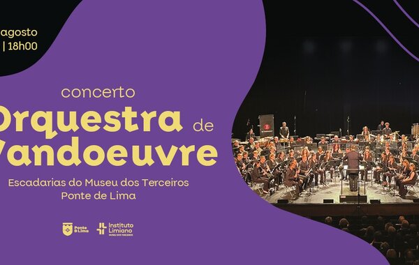Cartaz Concerto da Orquestra de Vandoeuvre