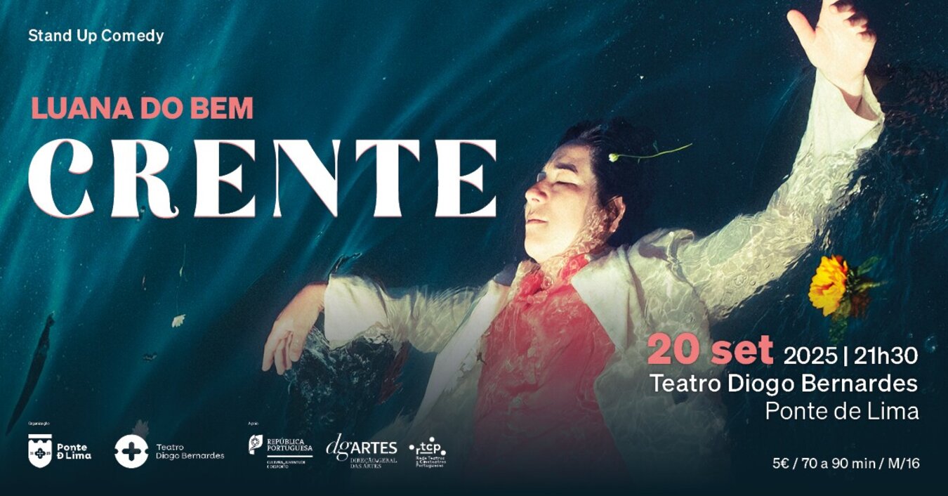 Cartaz Stand Up Comedy, "Crente"