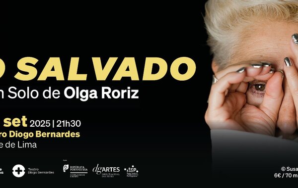 Cartaz O Salvado, Um Solo de Olga Roriz