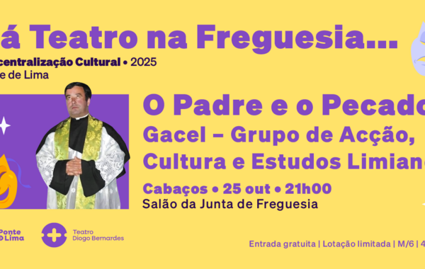 Cartaz Há Teatro na Freguesia... Cabaços