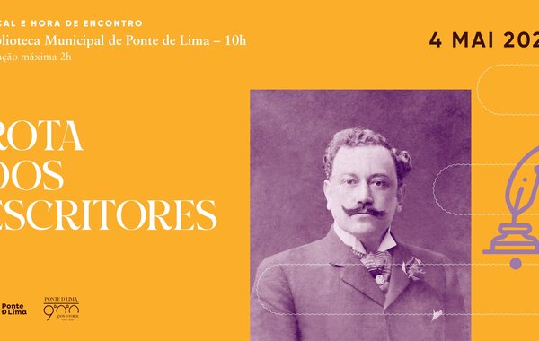 Cartaz das Rota dos Escritores Limianos