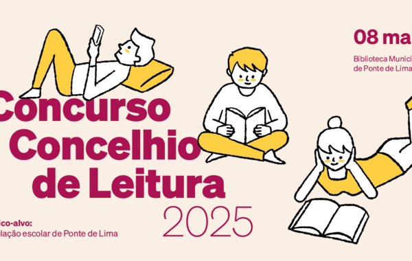 Cartaz do Concurso Concelhio de Leitura