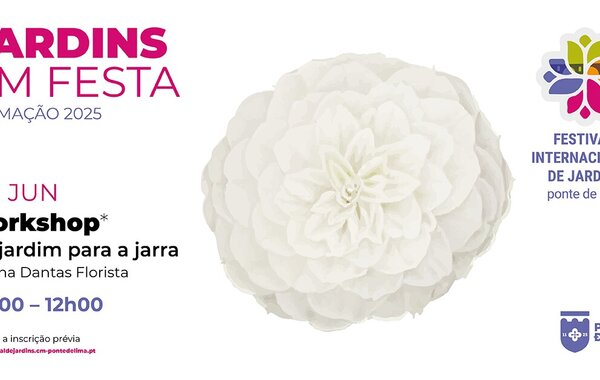 Cartaz da Animação da 20.ª edição do Festival Internacional de Jardins de Ponte de Lima