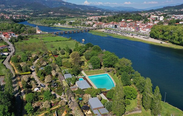Fotografia aérea do Festival Internacional de Jardins
