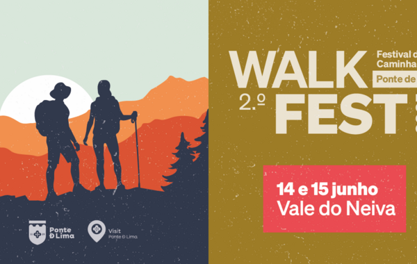 Cartaz Festival de Caminhadas do Vale do Neiva