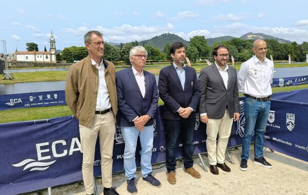Conferência de imprensa de apresentação do Campeonato da Europa de Canoagem