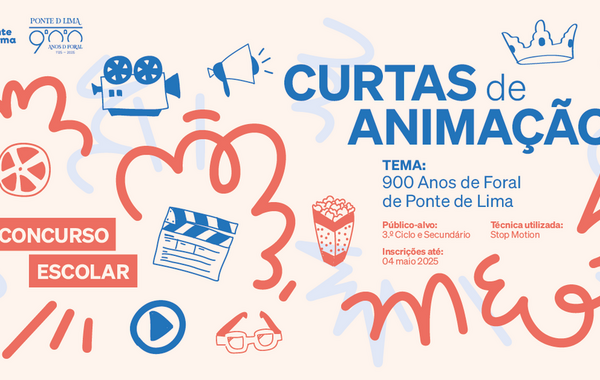 Cartaz Concurso Escolar de Curtas de Animação