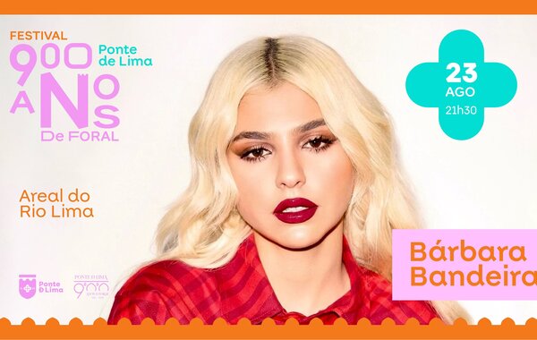 Cartaz Bárbara Bandeira