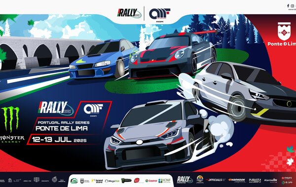 Cartaz Portugal Rally Series Ponte de Lima