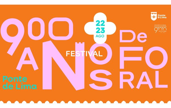 Cartaz Festival 900 Anos de Foral