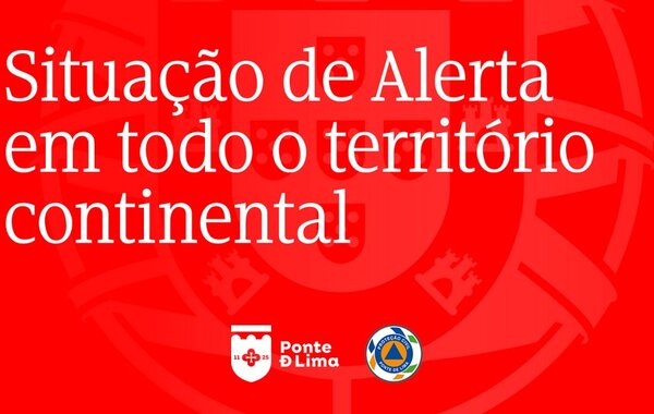 Situação de Alerta em todo o território continental prolongada