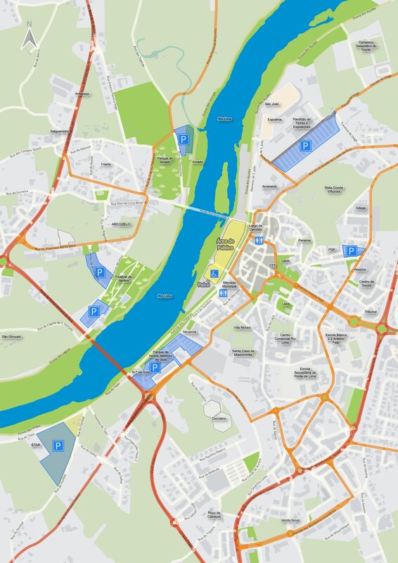 Mapa Festival 900 Anos de Foral